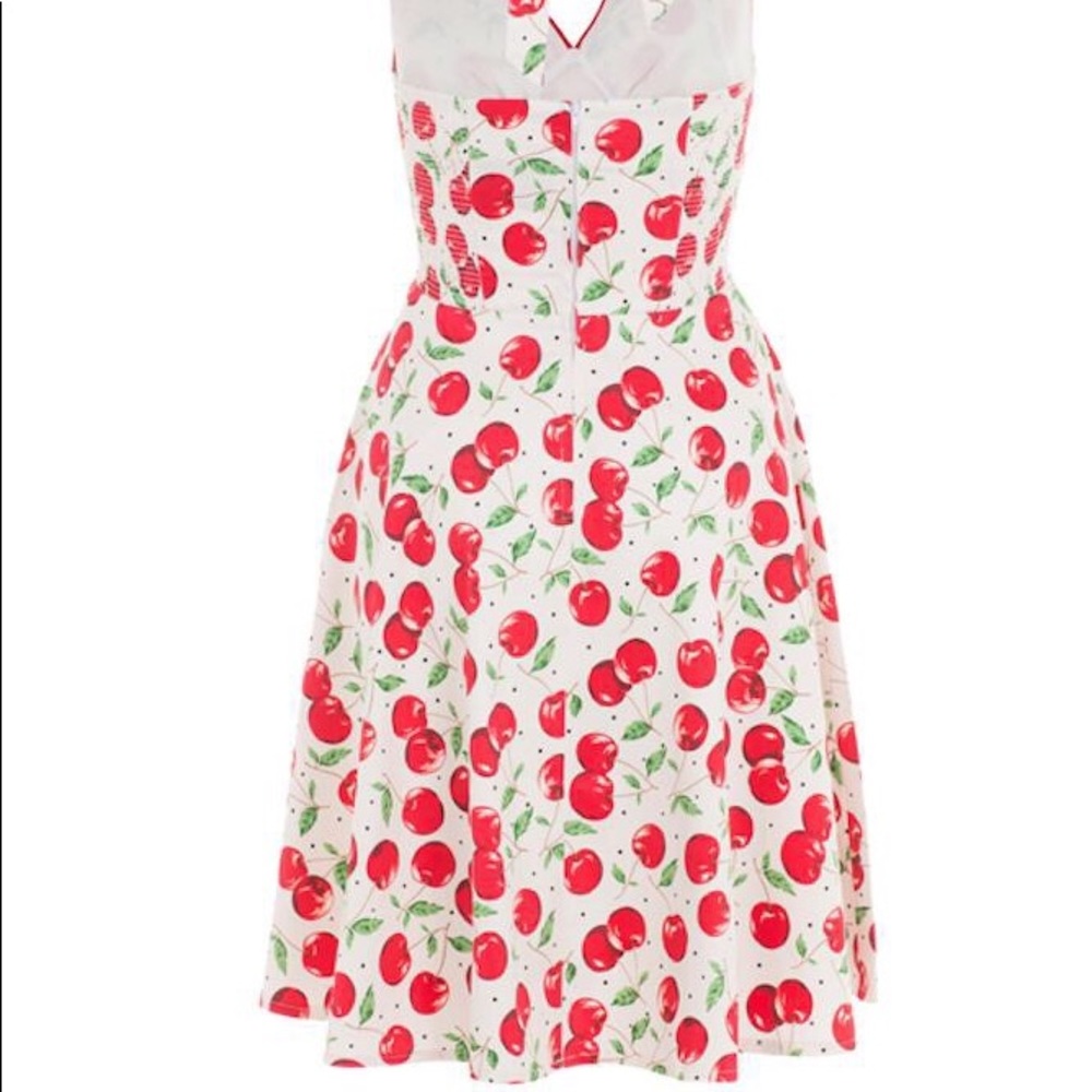 ❌SOLD❌🌺Voodoo Vixen Cherry Print Swing Dress - Picture 6 of 7